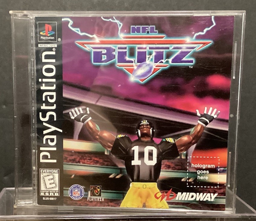 NFL Blitz - PS1 - Game And Manua - Tested And Working