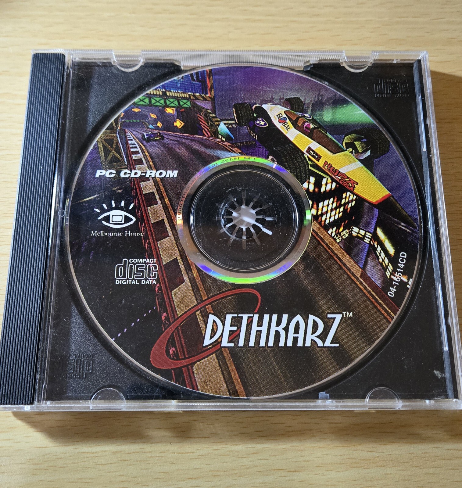 Dethkarz PC CD Rom Game Melbourne House 1998 Vintage