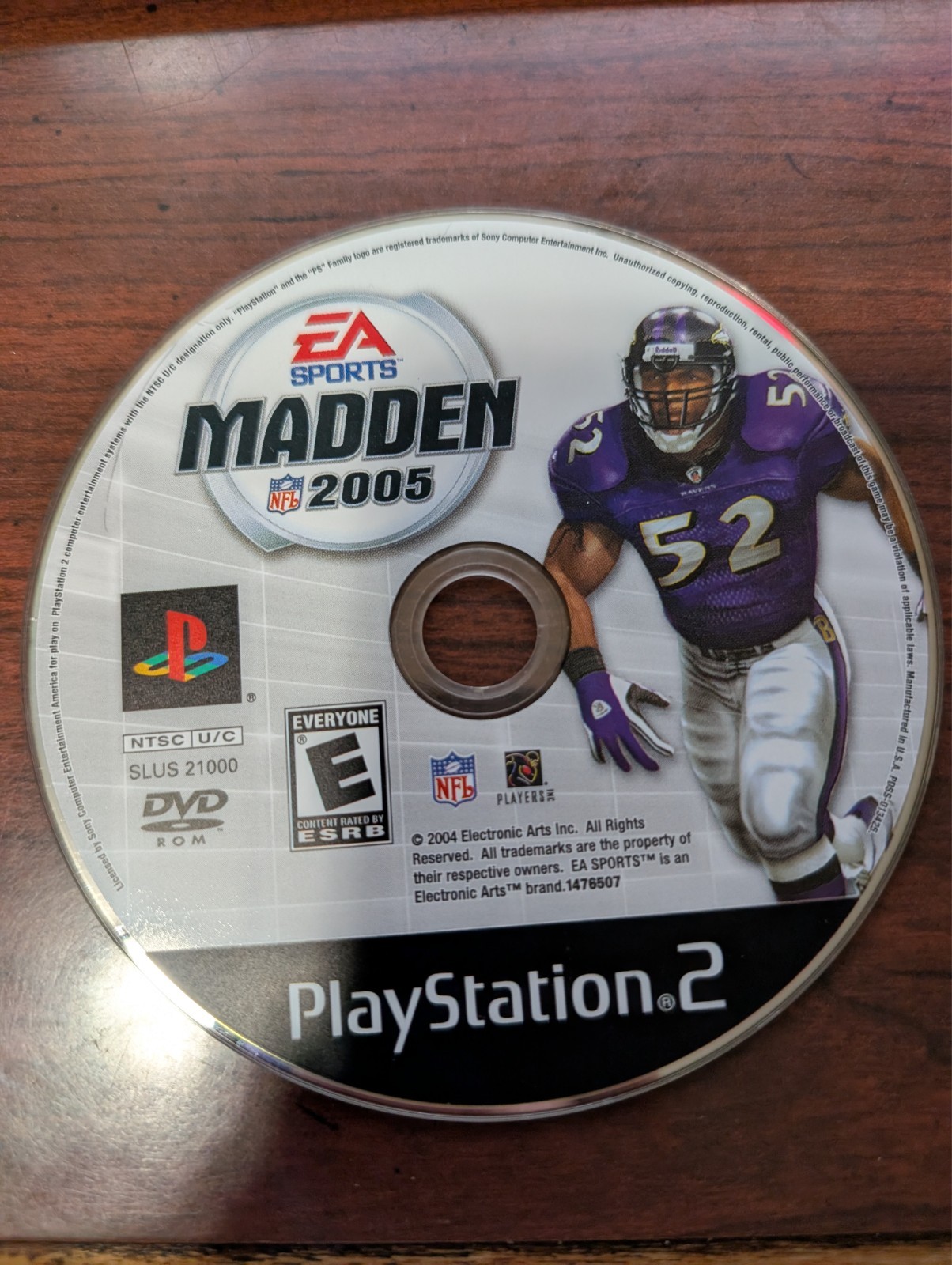 Madden NFL 2005 (PlayStation 2 PS2, 2004) NO TRACKING - DISC ONLY 8384