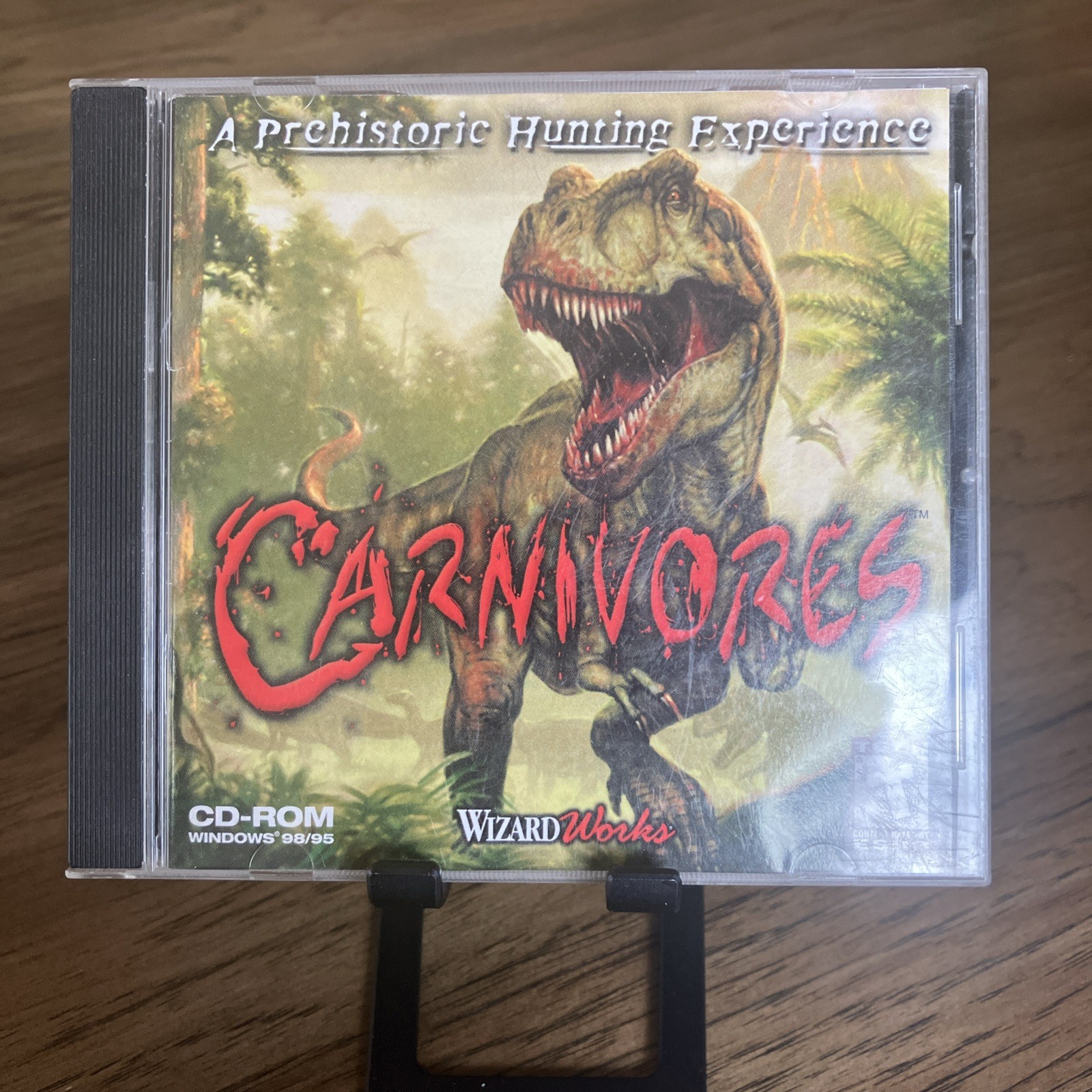 Carnivores - PC - Prehistoric Hunting Game - w/User Manual CD-ROM Windows 98/95
