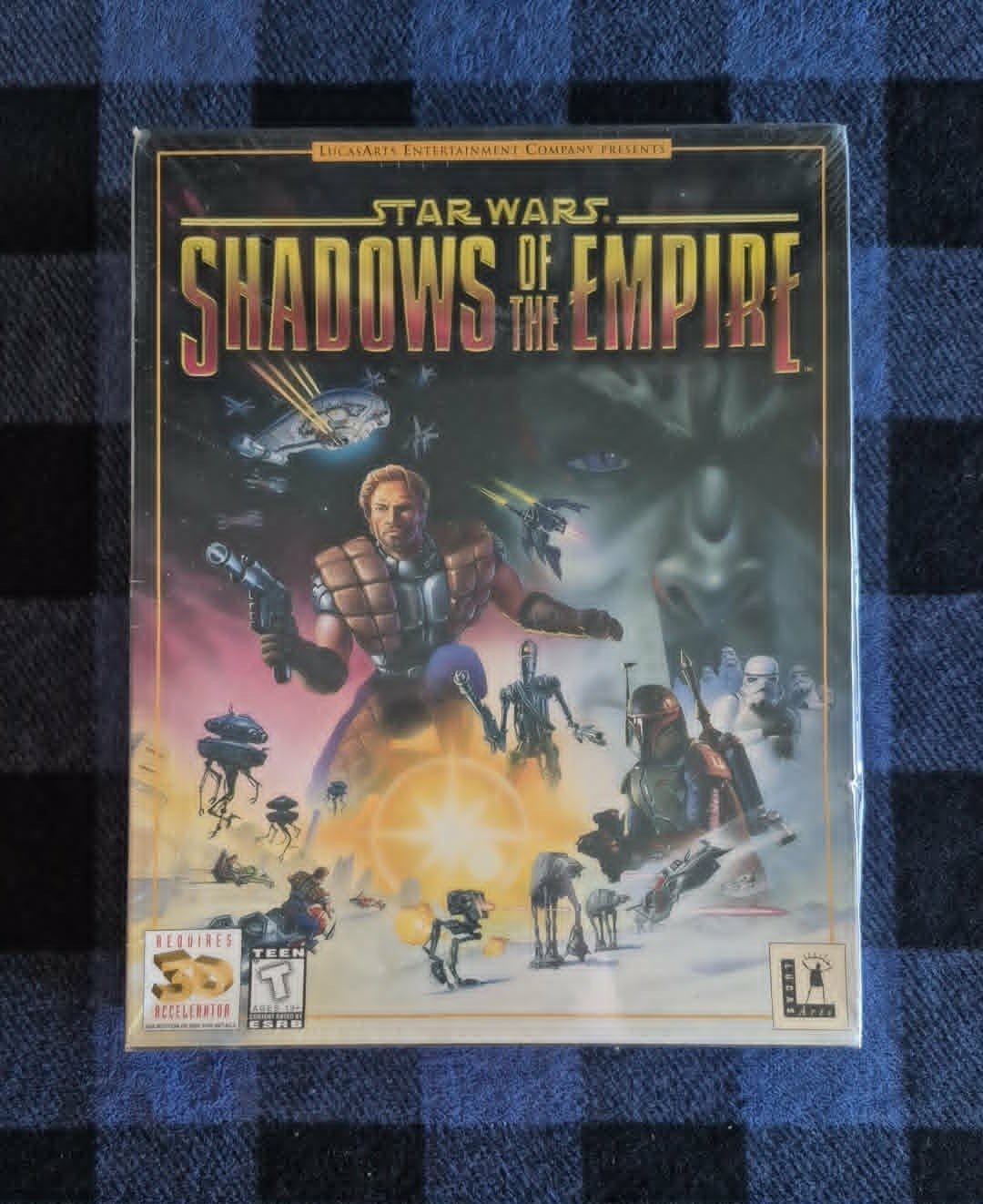 STAR WARS - SHADOWS OF THE EMPIRE - BIG BOX PC GAME - SEALED