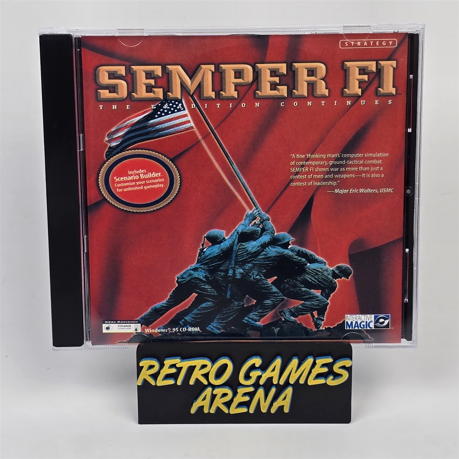 Semper Fi (PC CD-ROM) Jewel CIB COMPLETE