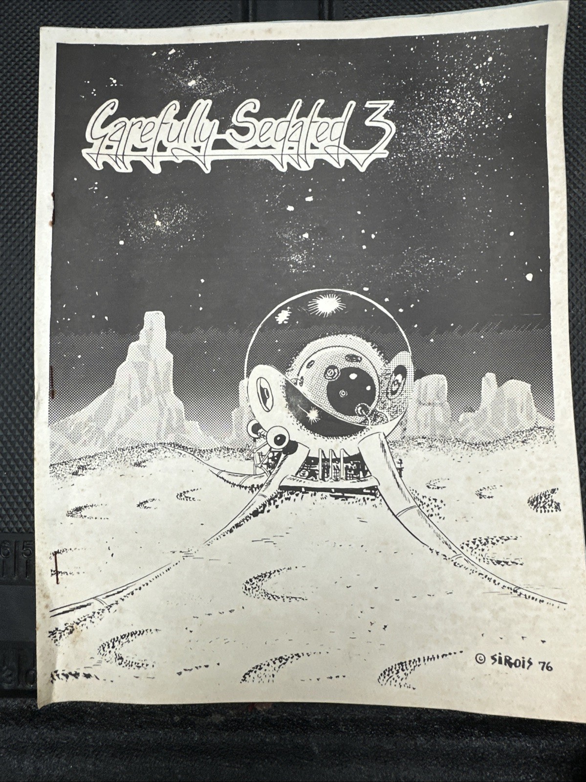 Vintage 1984 Science Fiction Fanzine Carefully Sedated 3 Toronto Alan Rosentha