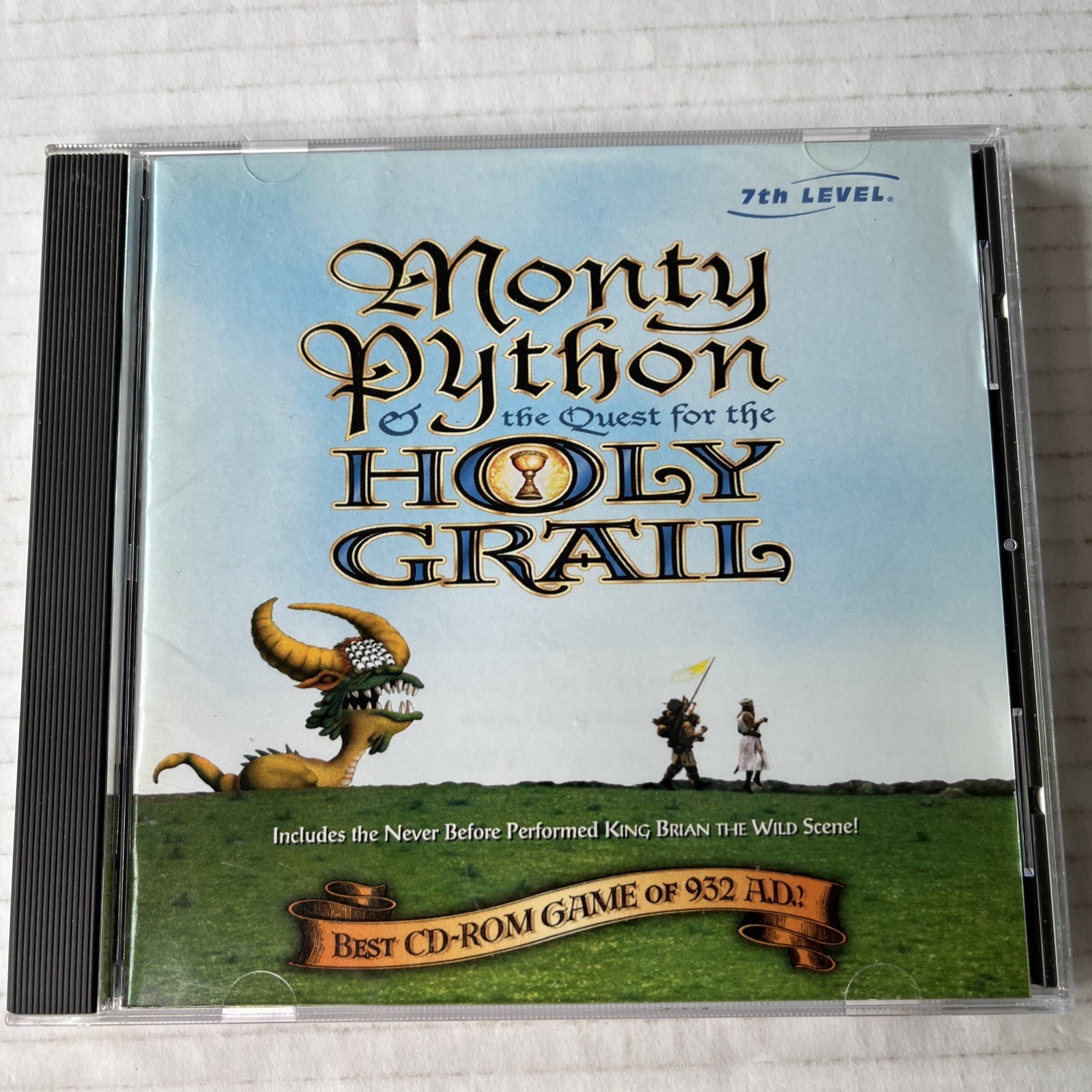 Monty Python and the Quest for the Holy Grail 1996 PC Game CD-ROM Windows 95