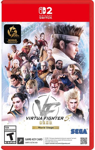 Virtua Fighter 5 R.E.V.O. World Stage 30th Anniversary Edition (Game-Key Card)