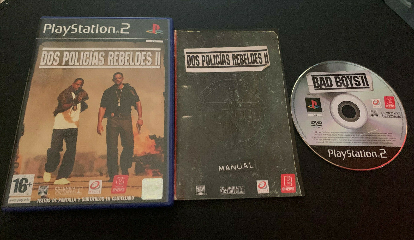 Bad Boys II 2 PS2 Play Station 2 PAL ESPAÑOL