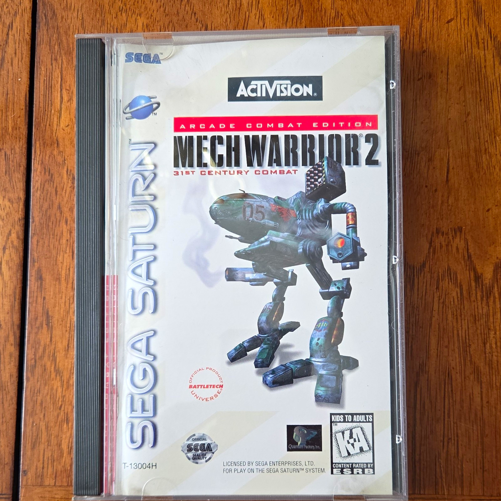 MechWarrior 2: 31st Century Combat Sega Saturn CIB Complete Great Condition US N