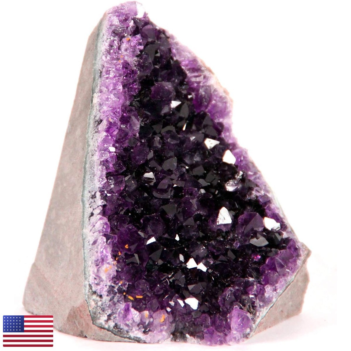 Natural Amethyst Crystals Geode 1.5-2 lbs Healing Crystal Stones