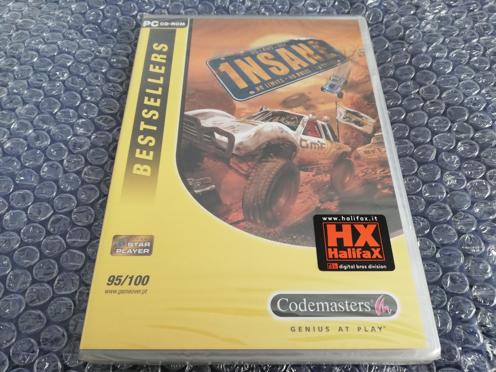 INSANE PC Windows Rally Game by Codemasters 1Nsane Brand New and Sealed