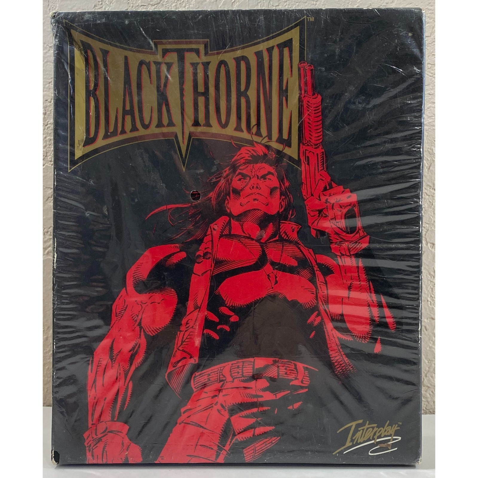 Blackthorne Blizzard Interplay First ed. Big Box pc Video Game. Factory Sealed
