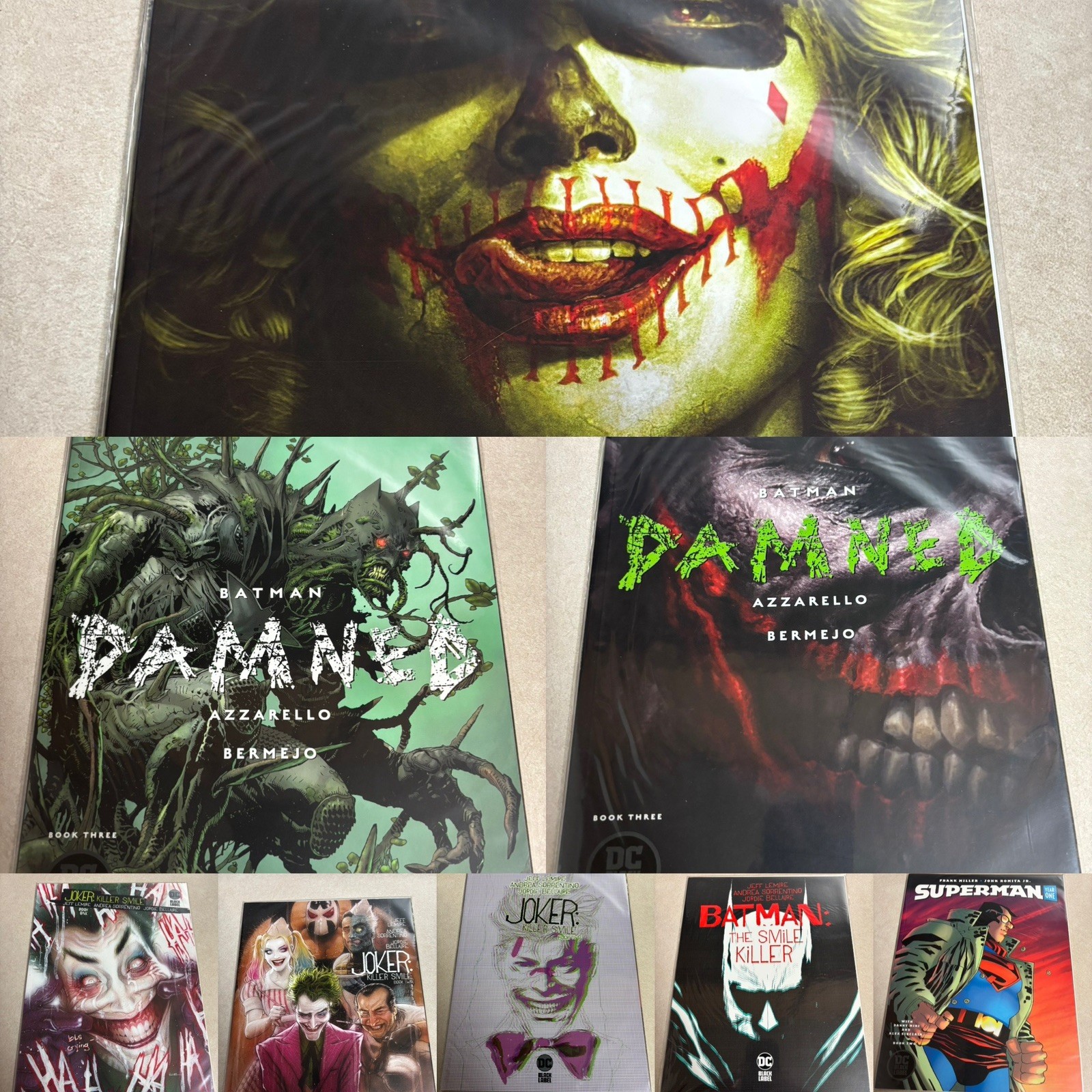 JOKER COMICS LOT 17 TOTAL ISSUES ~ DC Black Label Harley Batman Superman 