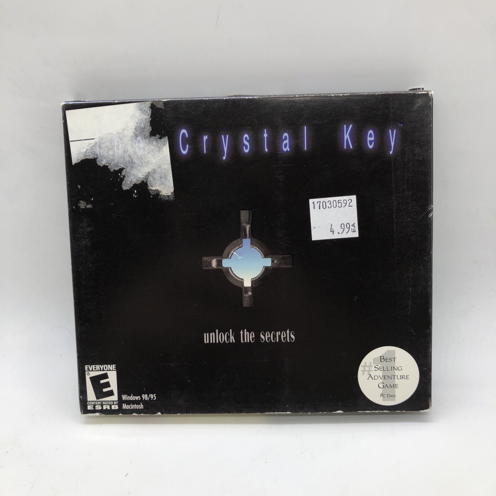 The Crystal Key Puzzles PC CD-ROM Game DreamCatcher 1999 Adventure Company 95 98