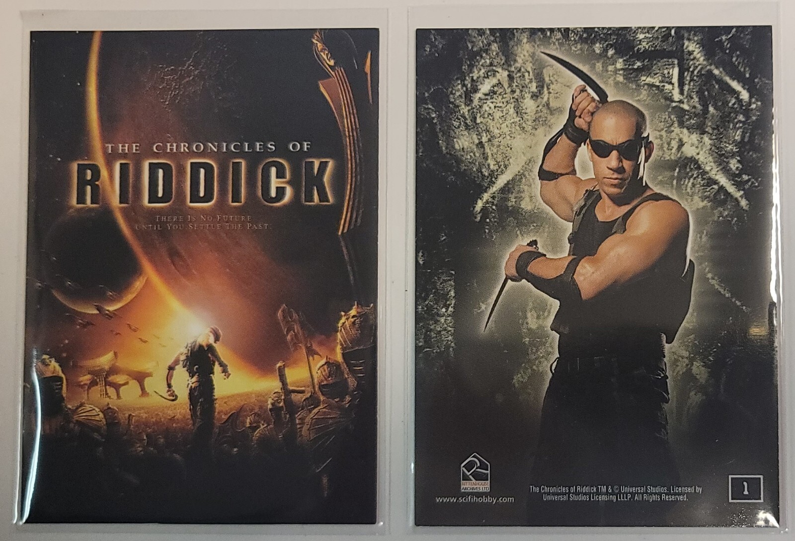 THE CHRONICLES OF RIDDICK - PICK CHOOSE YOUR CARDS