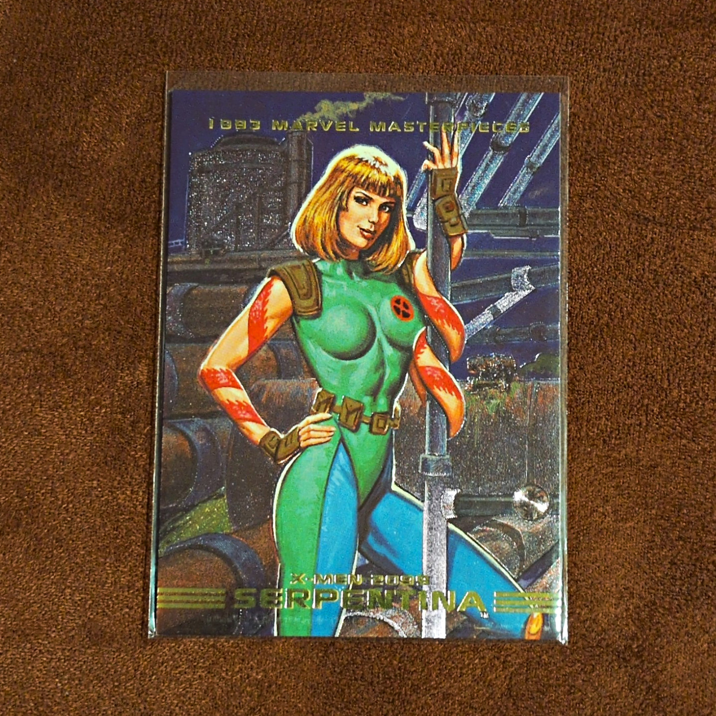 SkyBox 1993 Marvel Masterpieces X-Men 2099 Insert Serpentina #S5