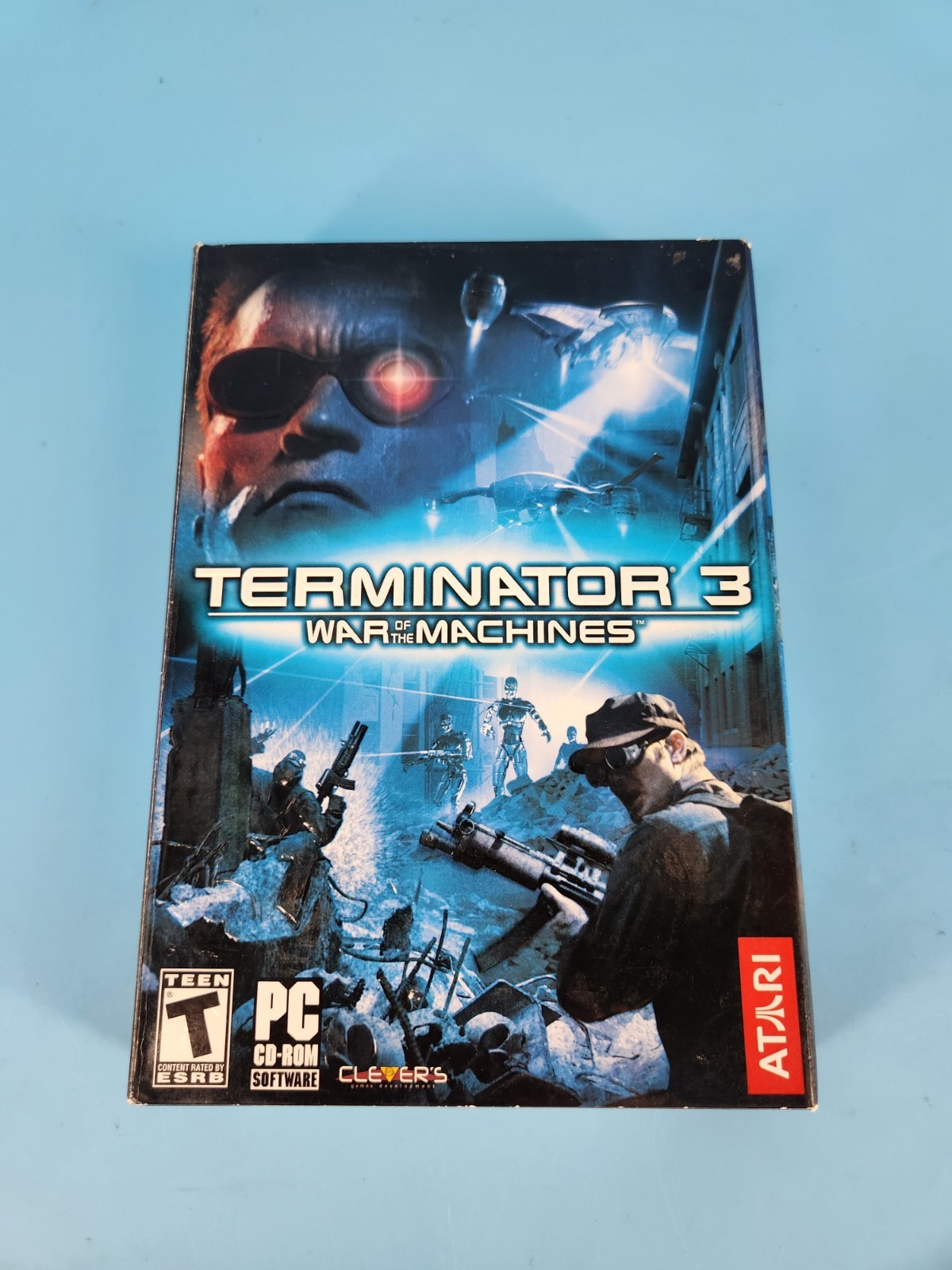 Terminator 3 War Of The Machines PC CD-ROM 2003 Atari Teen (Sealed) New