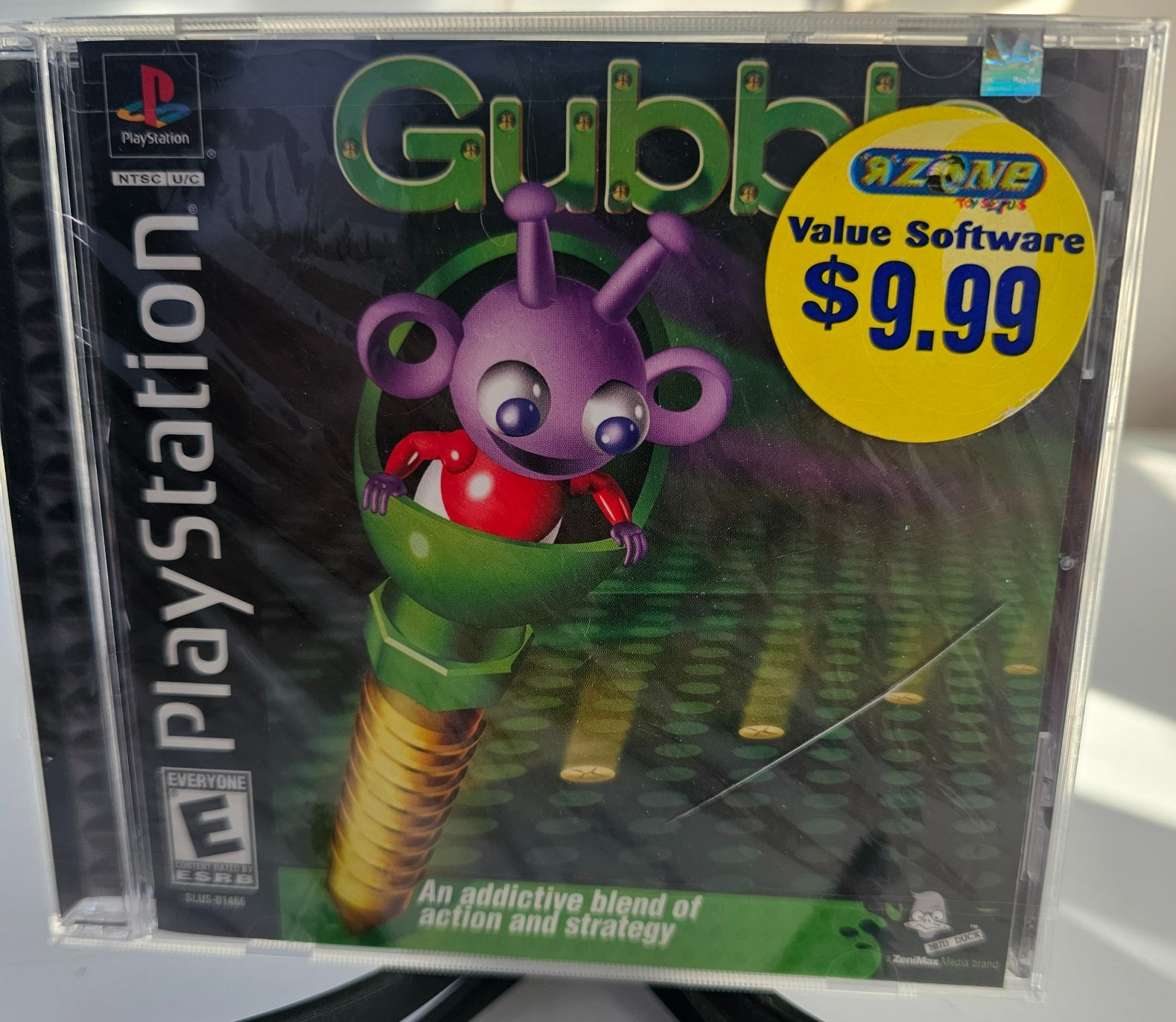 Gubble (Sony PlayStation 1, 2002) PS1 Brand New Factory Sealed