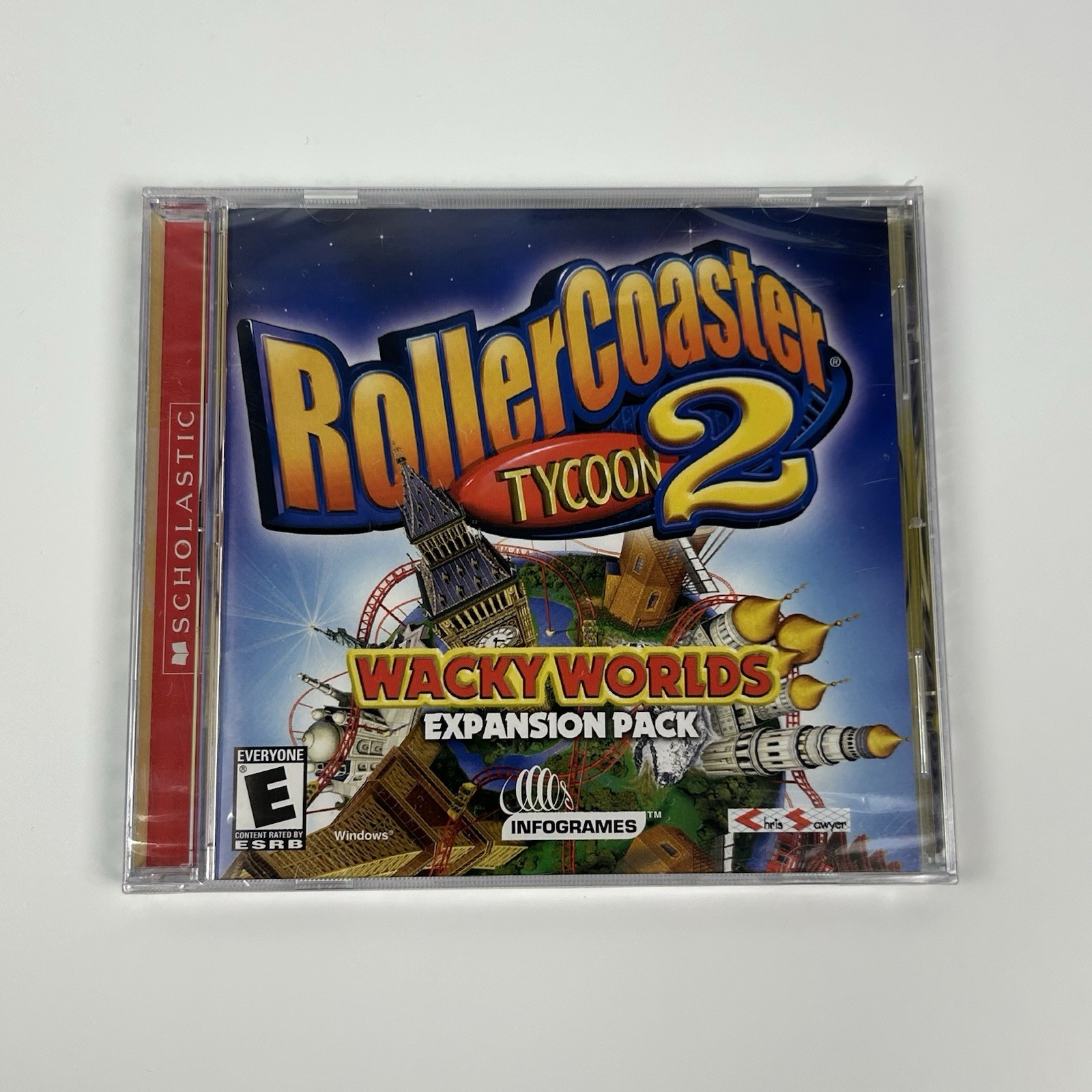 RollerCoaster Tycoon 2: Wacky Worlds Expansion Pack (PC, 2003) New & Sealed