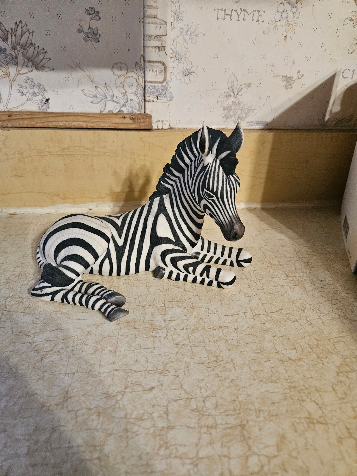 RARE 1980s Boehm Zebra Porceline Figurine Perfect Condition