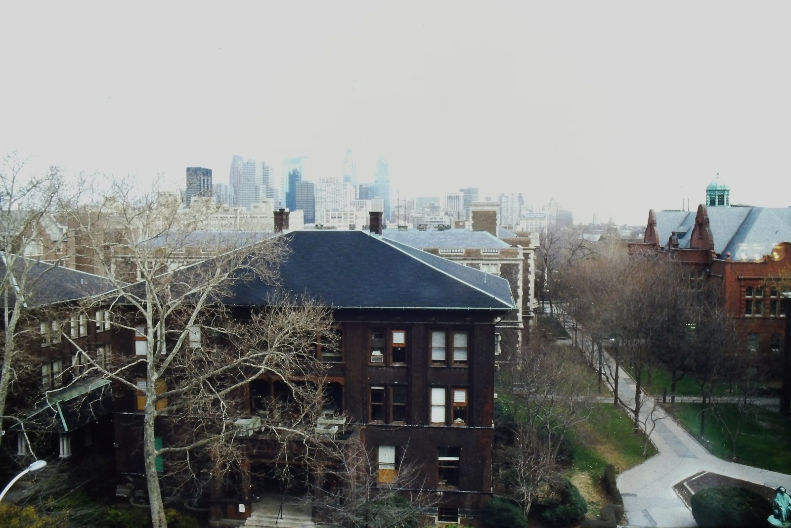 c1970\'s 35mm Slide, University of Pennsylvania Campus Philadelphia American City