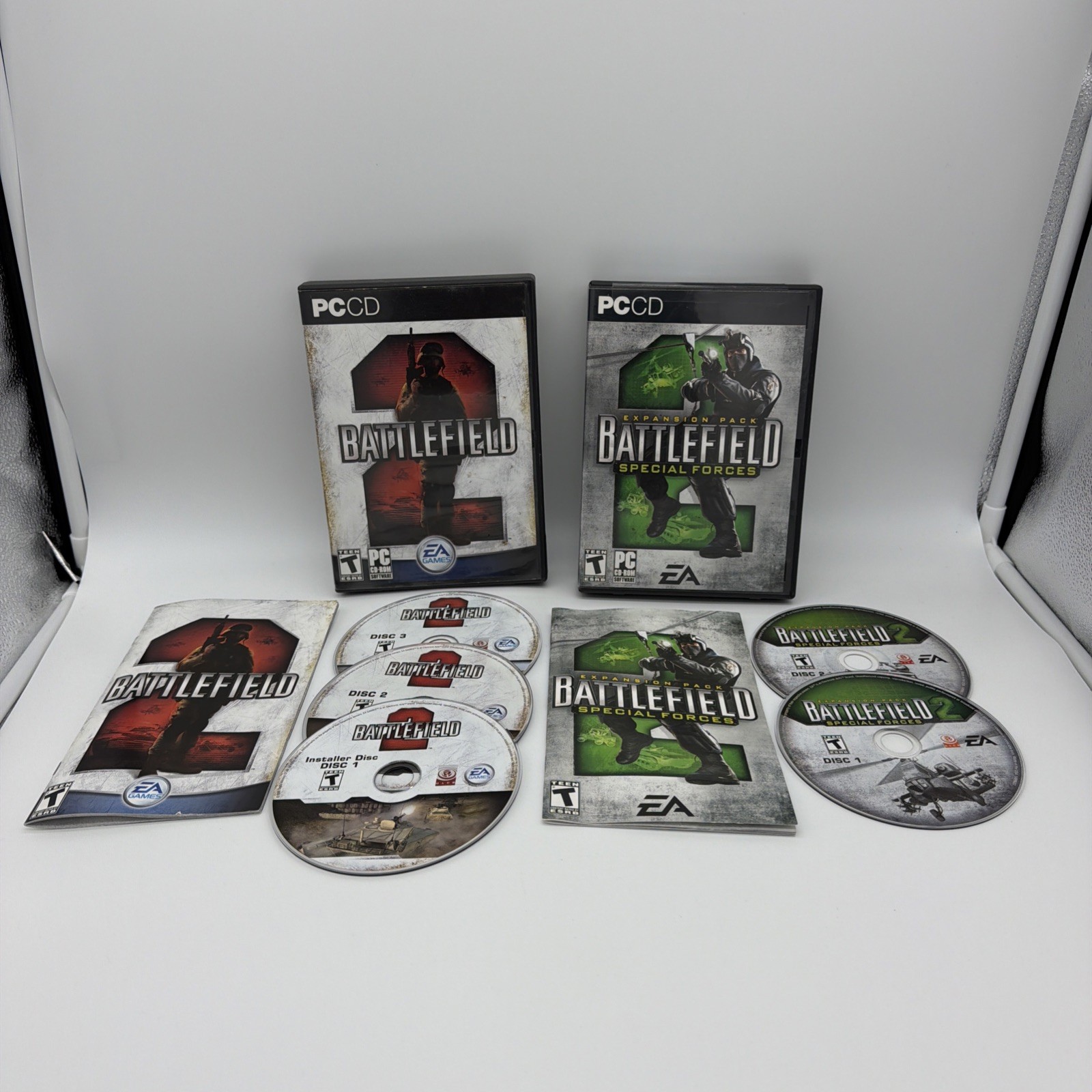 Battlefield PC Game 2 & Special Forces Expansion Pack PC CD-ROM
