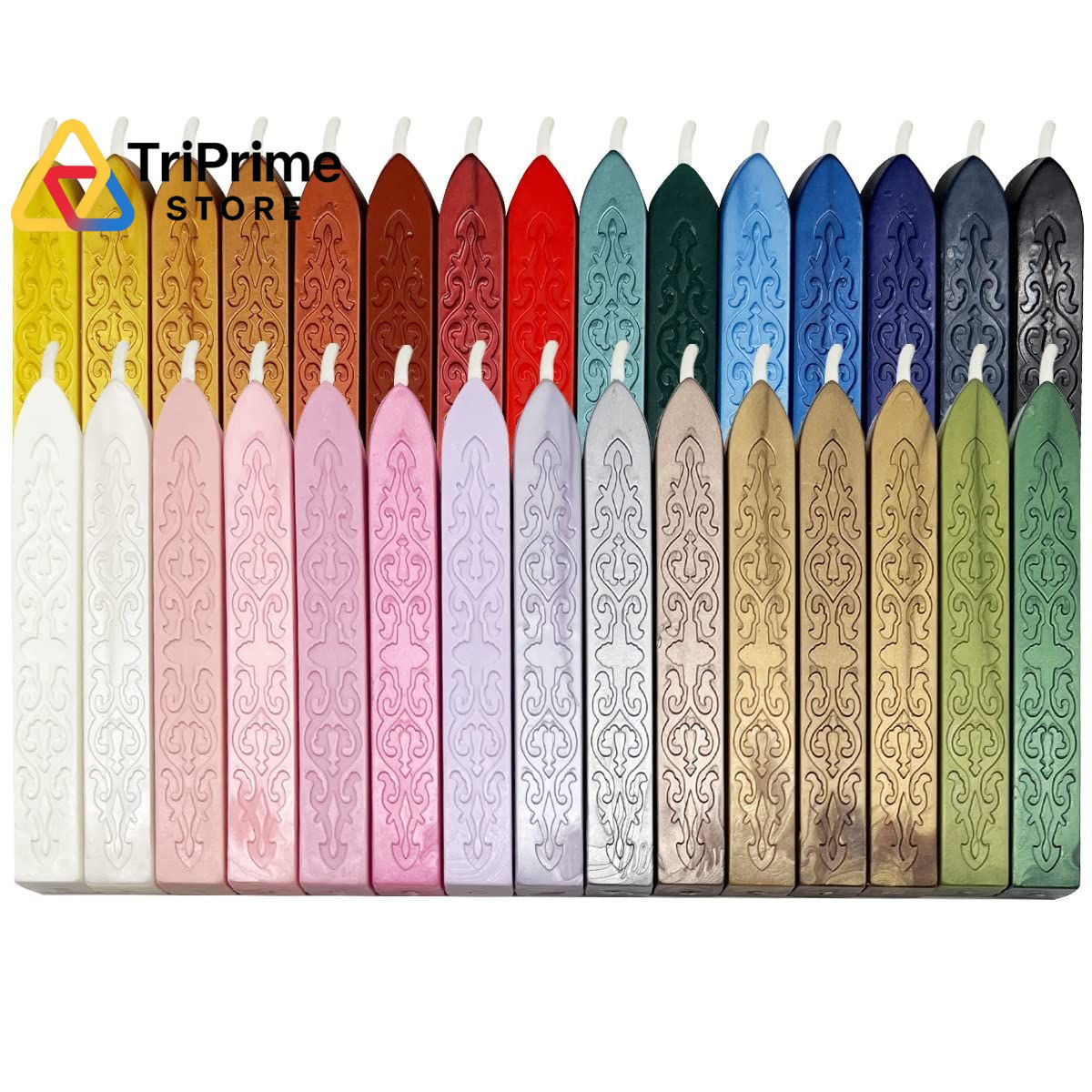 30 Pieces Sealing Wax Sticks 3.54 inches long, 0.43 wide, Multicolor
