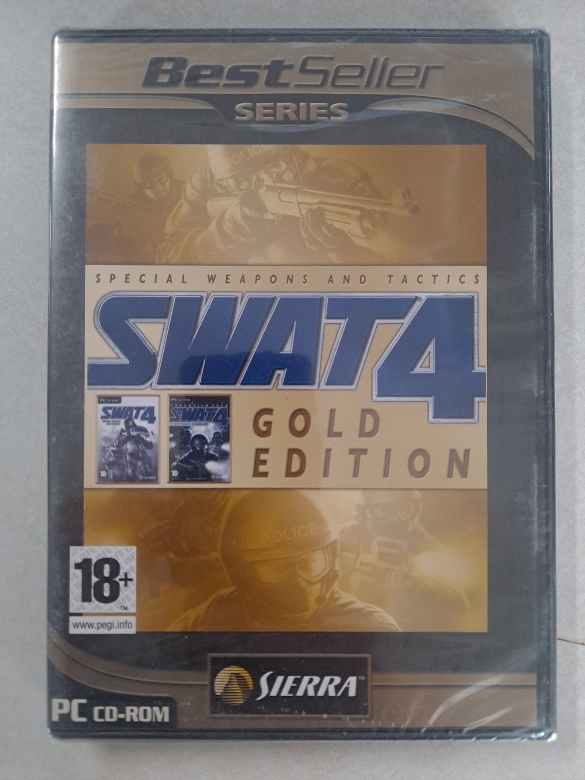 SWAT 4: Gold Edition + Expansion Pack (The Stetchkov Syndicate) PAL/UK Version 
