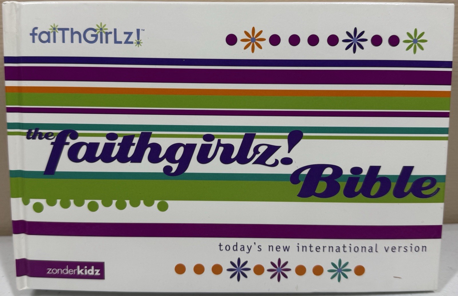 Faithgirlz Bible NIV Zonderkidz Today's New International Version Girls Ages
