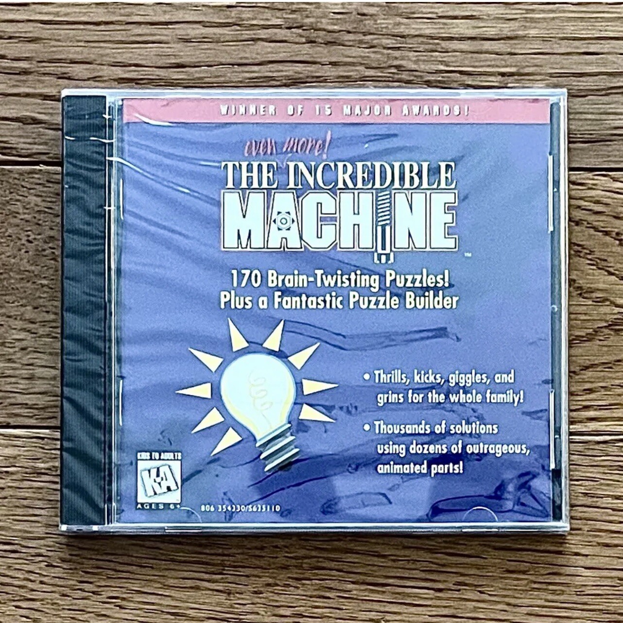 The Even More Incredible Machine.  PC GAME   New Sealed CD- ROM in Original Case