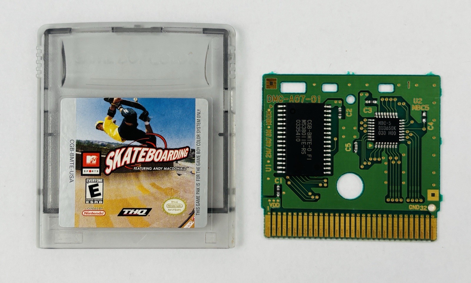 MTV Sports Skateboarding Andy Macdonald (Game Boy Color) Authentic - TESTED