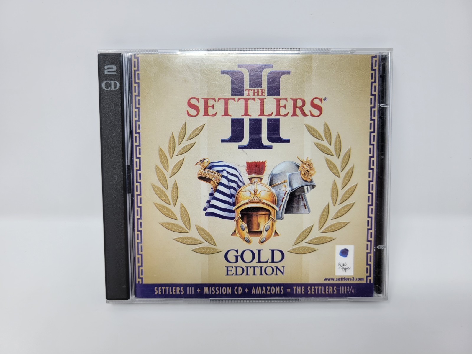 The Settlers 3 Gold Edition PC CD ROM Original 1999 Win 95 Jewel Case Rare