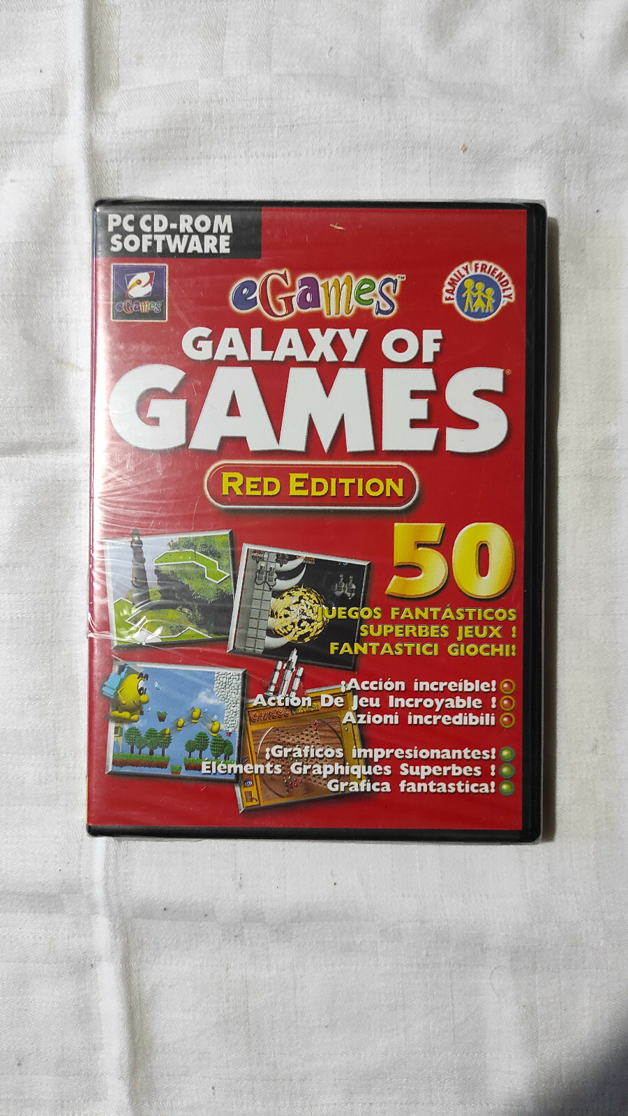 PC COMPUTER EGAMES GALAXY OF GAMES RED EDITION 50 NEBULA FIGHTER CRAZY DRAKE 