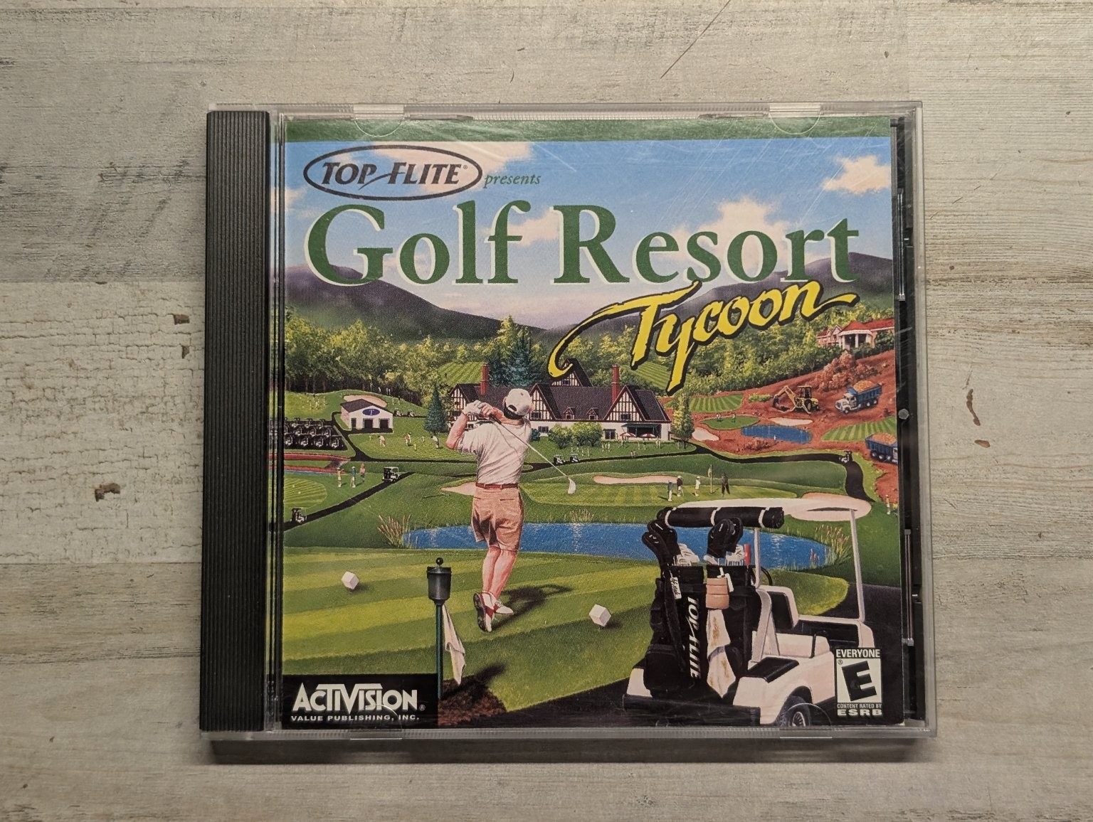 Golf Resort Tycoon PC Video Game Simulation Strategy Tycoon PC CD-ROM
