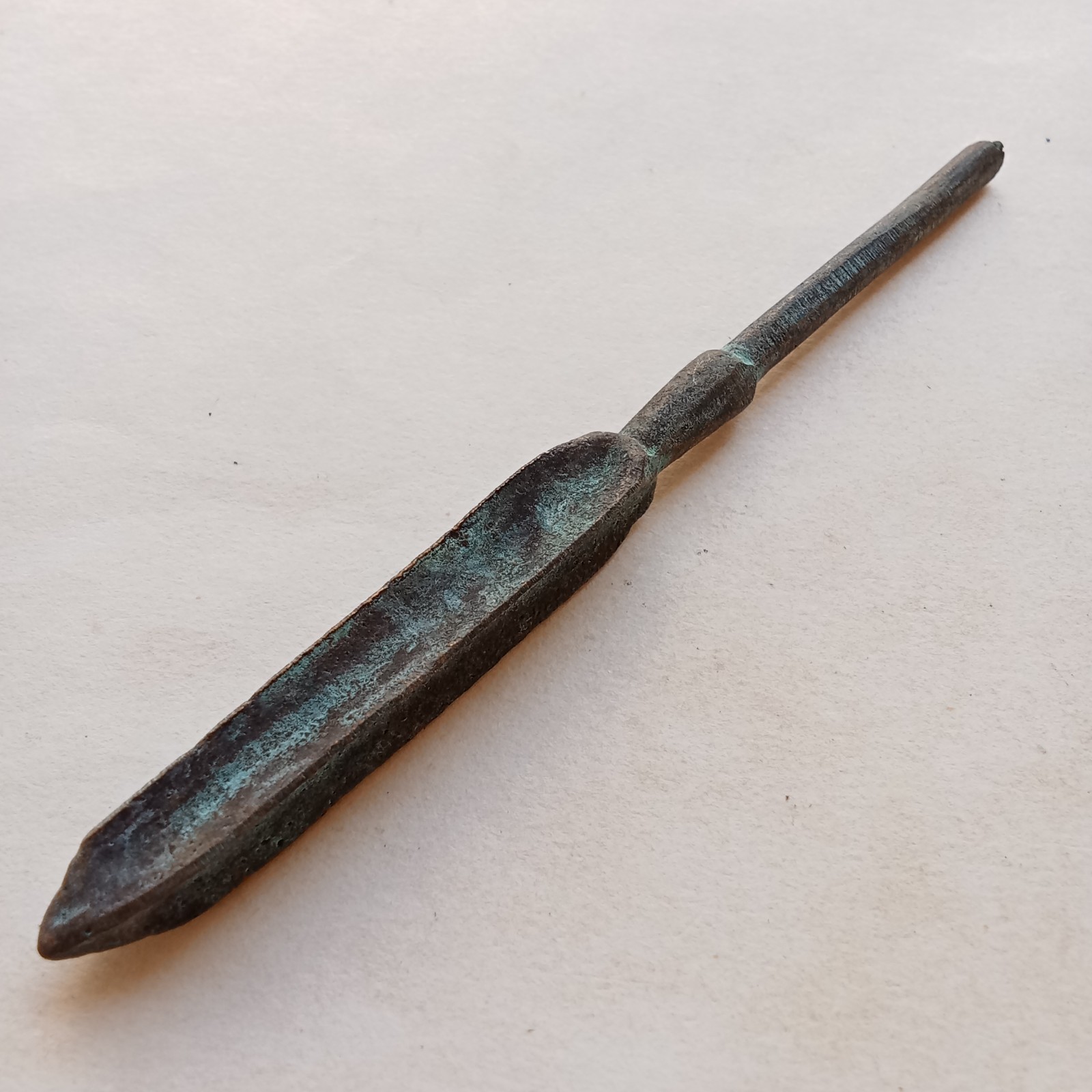 Extremely Rare Ancient Viking arrowhead Bronze Artifact Authentic Old Amazing