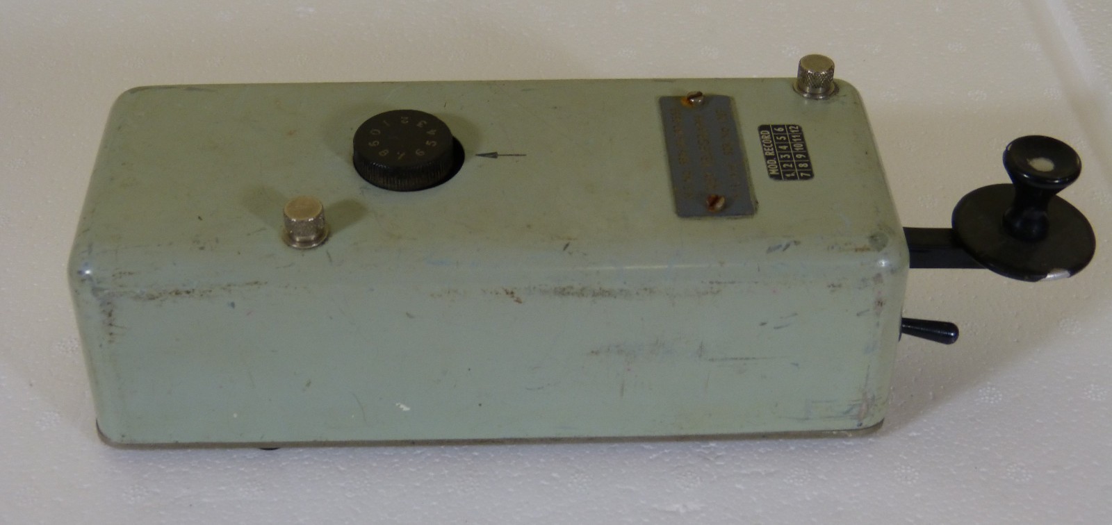 ⭐⭐⭐NATO ⭐⭐⭐Royal Navy Morse Key Telegraph NSN 5805-99-580-8558