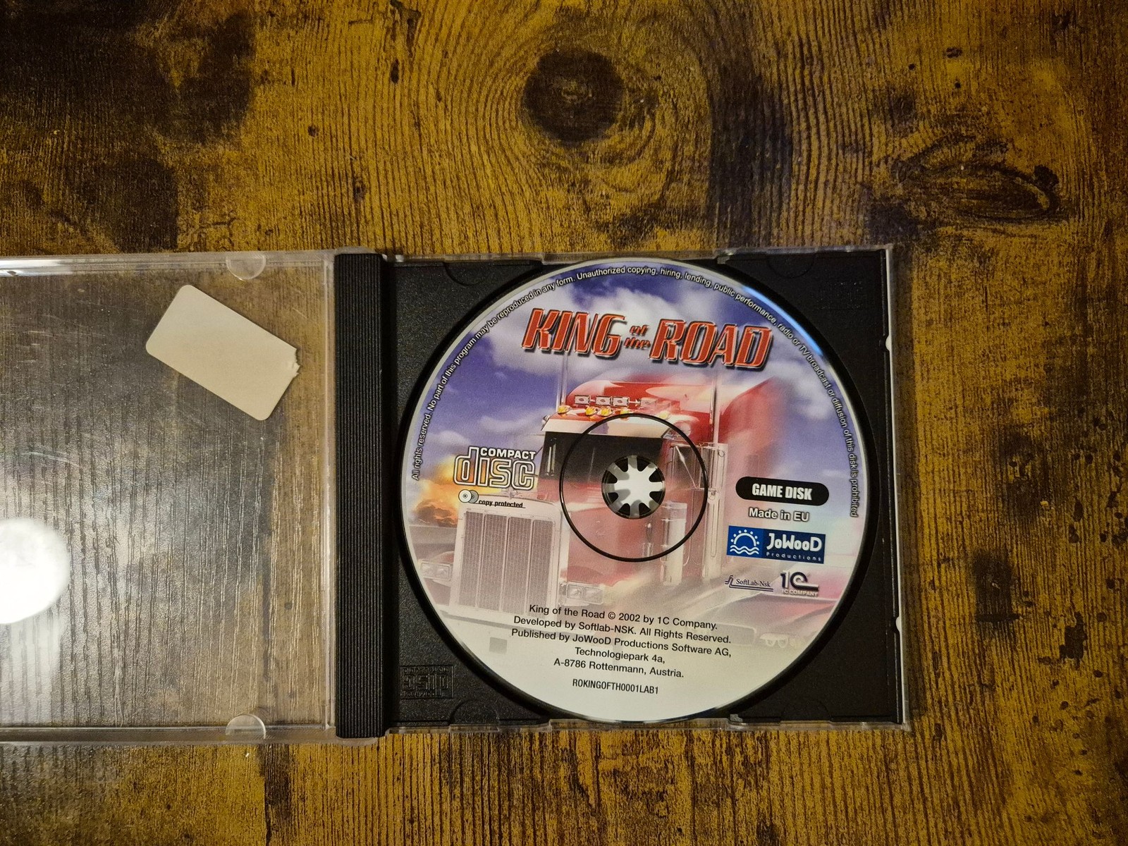 King of the Road PC CD-ROM Game