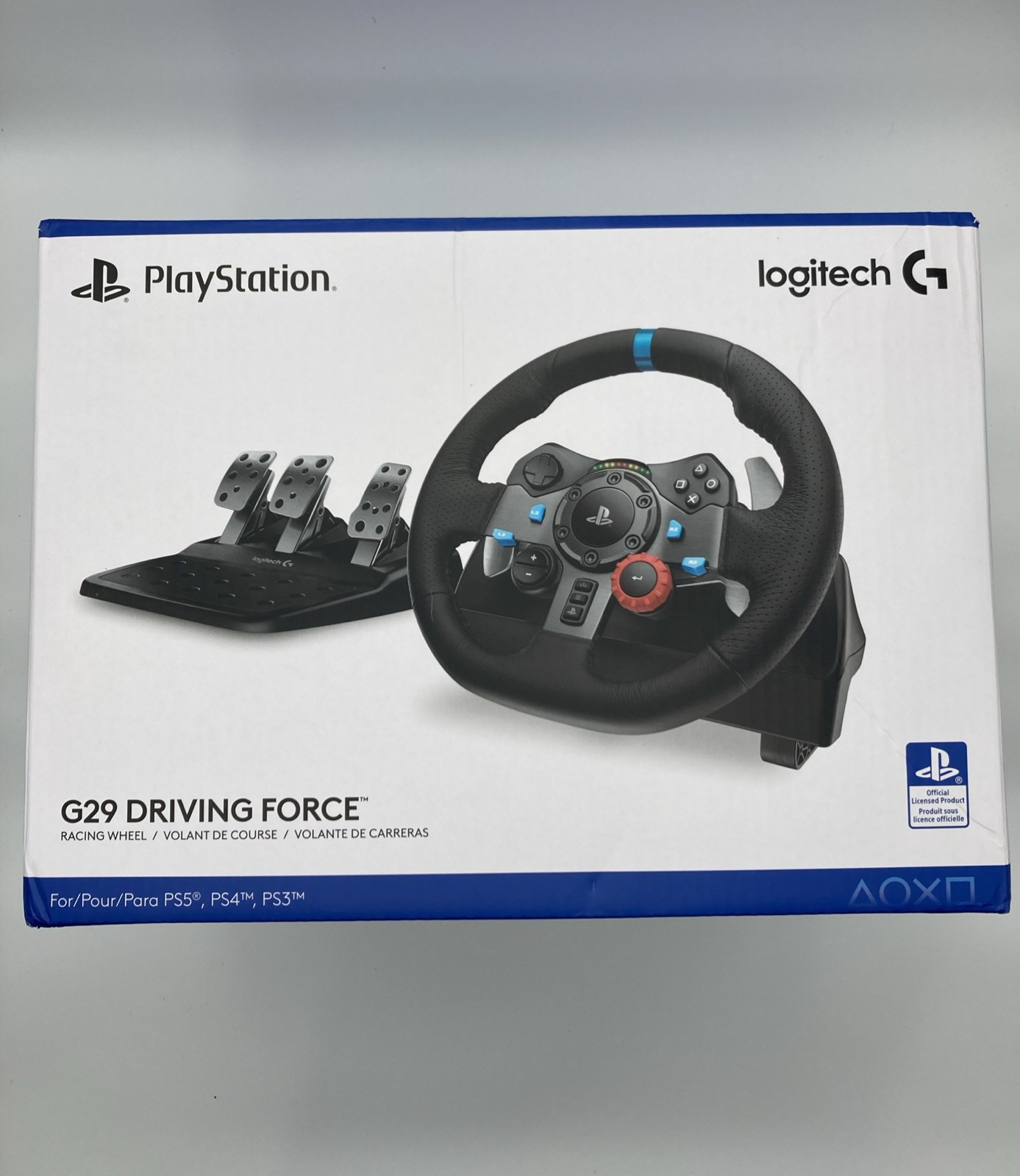 Logitech Driving Force G29 Gaming Racing Wheel With Pedals For PS4 PS3. Mr