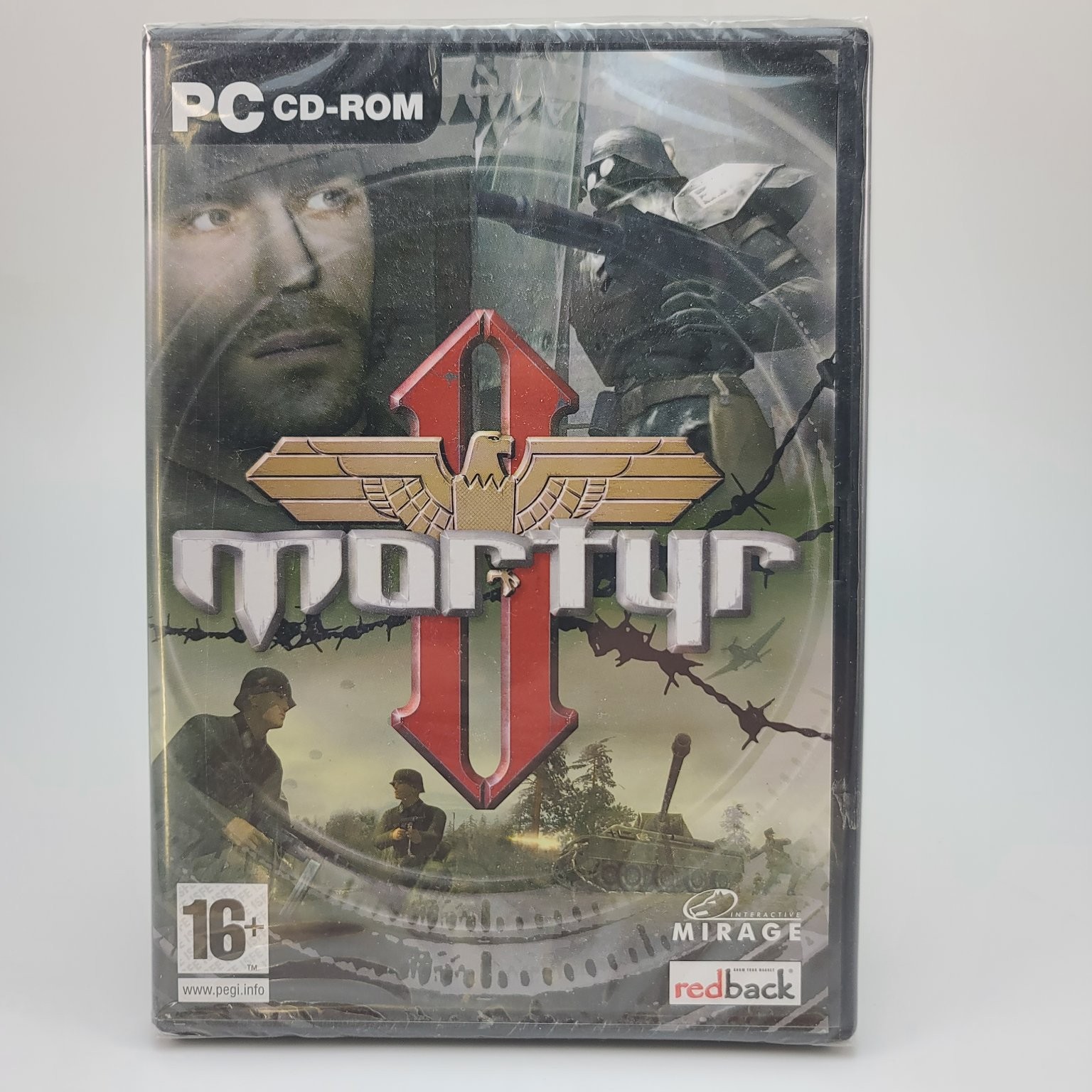 Mortyr II PC CD-ROM Video Game First Person Shooter LAN New Factory Sealed