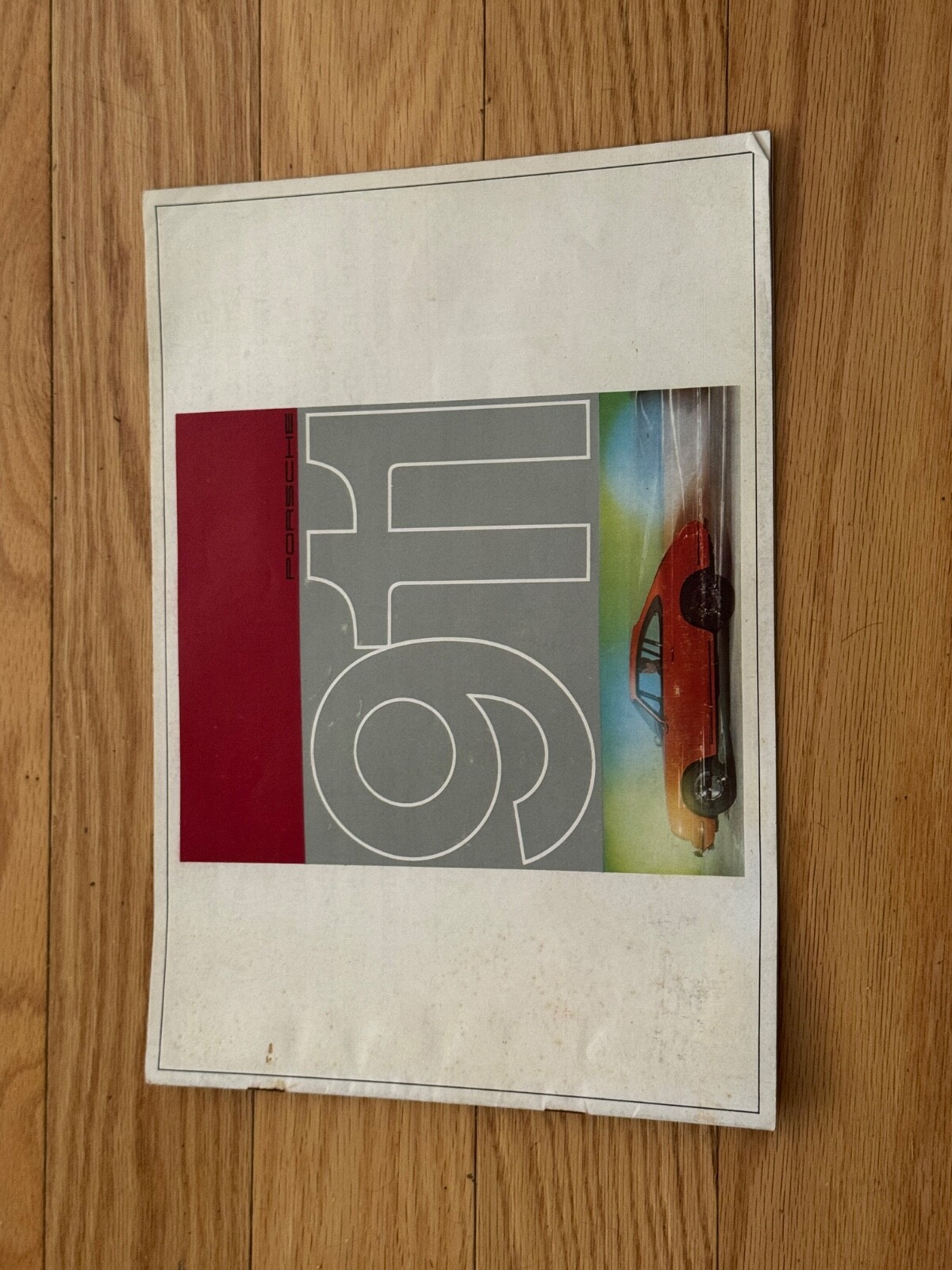 1965 1966 Porsche 911 Original 2nd Prestige Catalog English Sales Brochure 12 PG