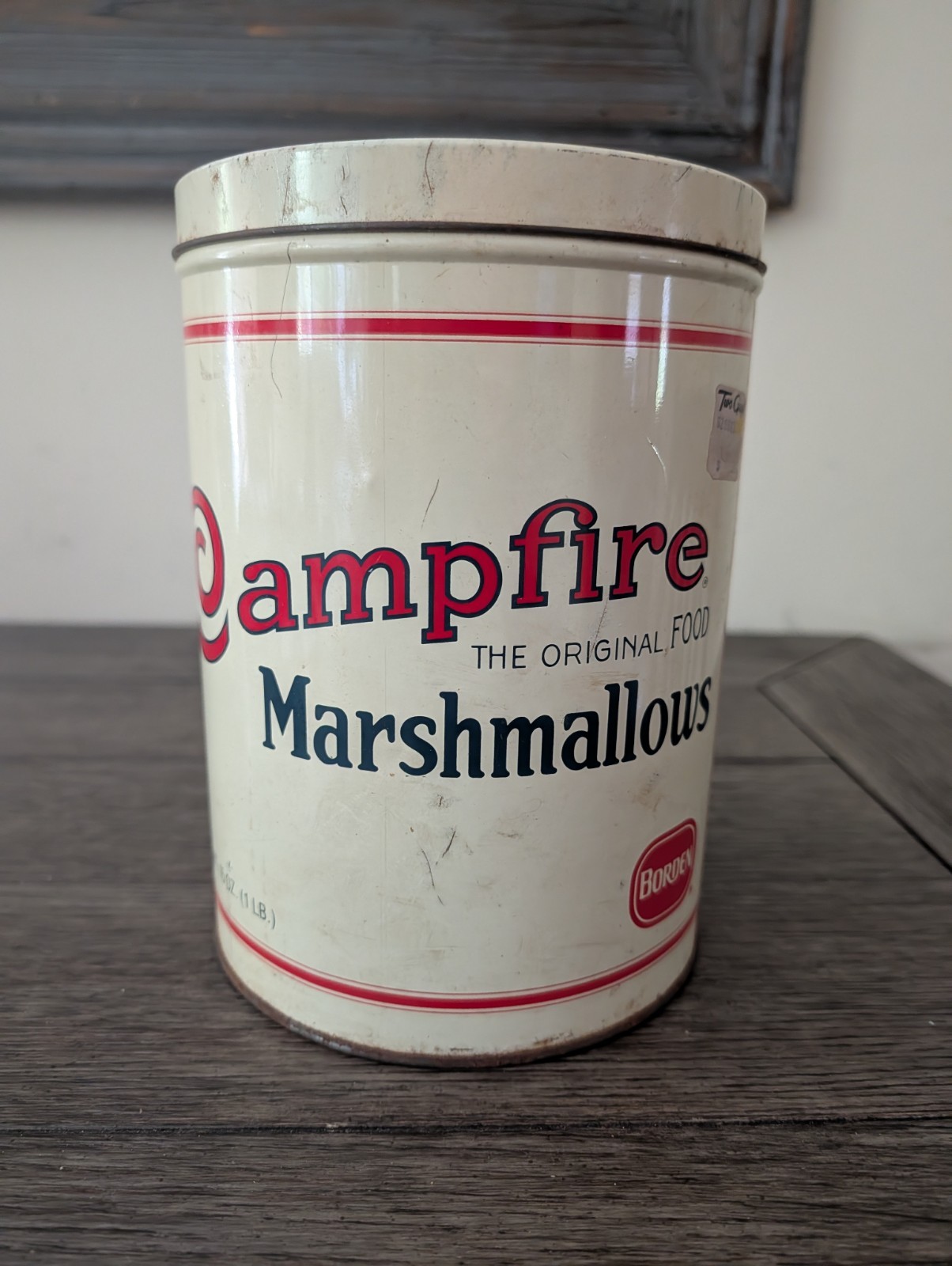 Vth Campfire Marshmallow Tin - Reproduction