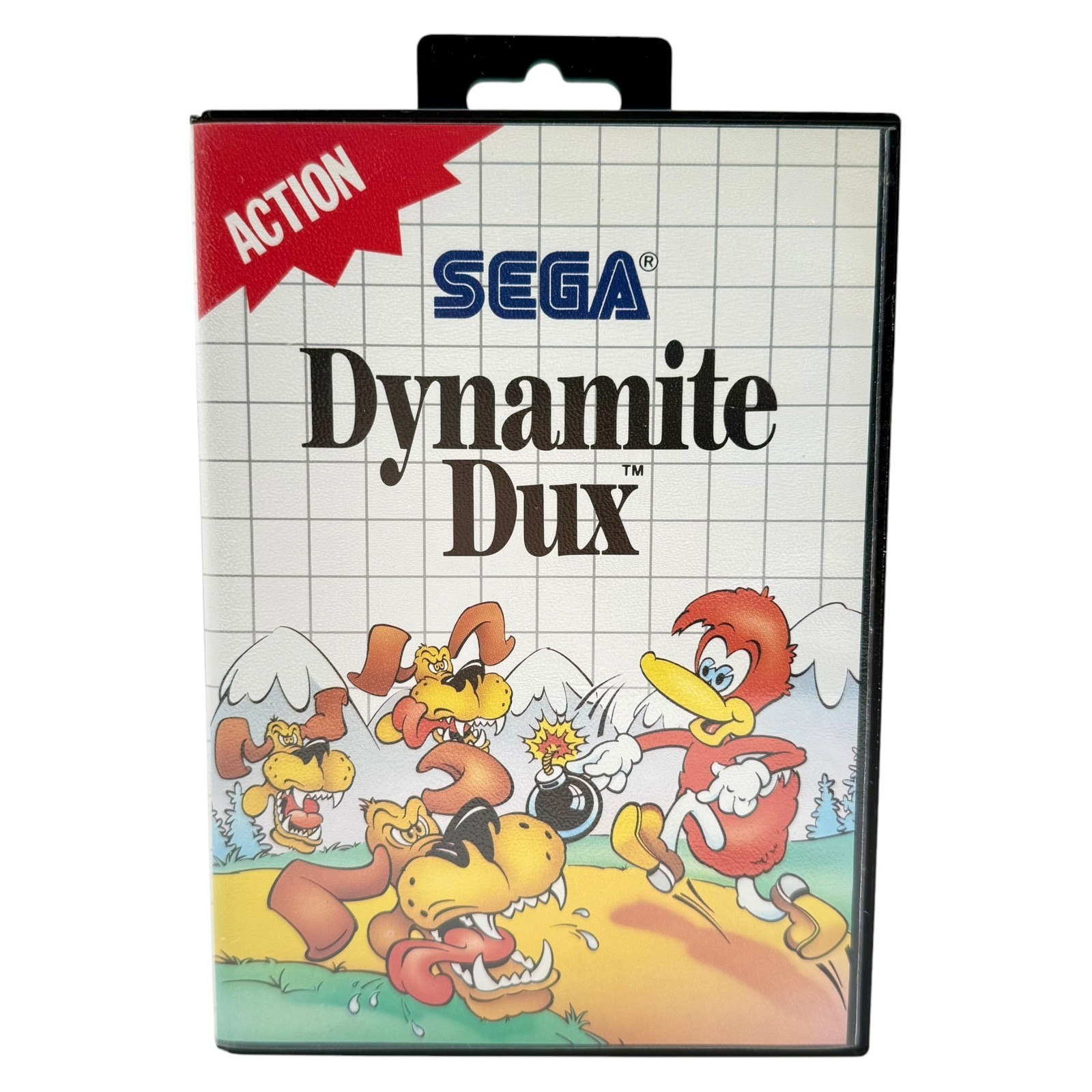 Dynamite Dux (Sega Master System, 1989) CIB Complete with Manual - Tested