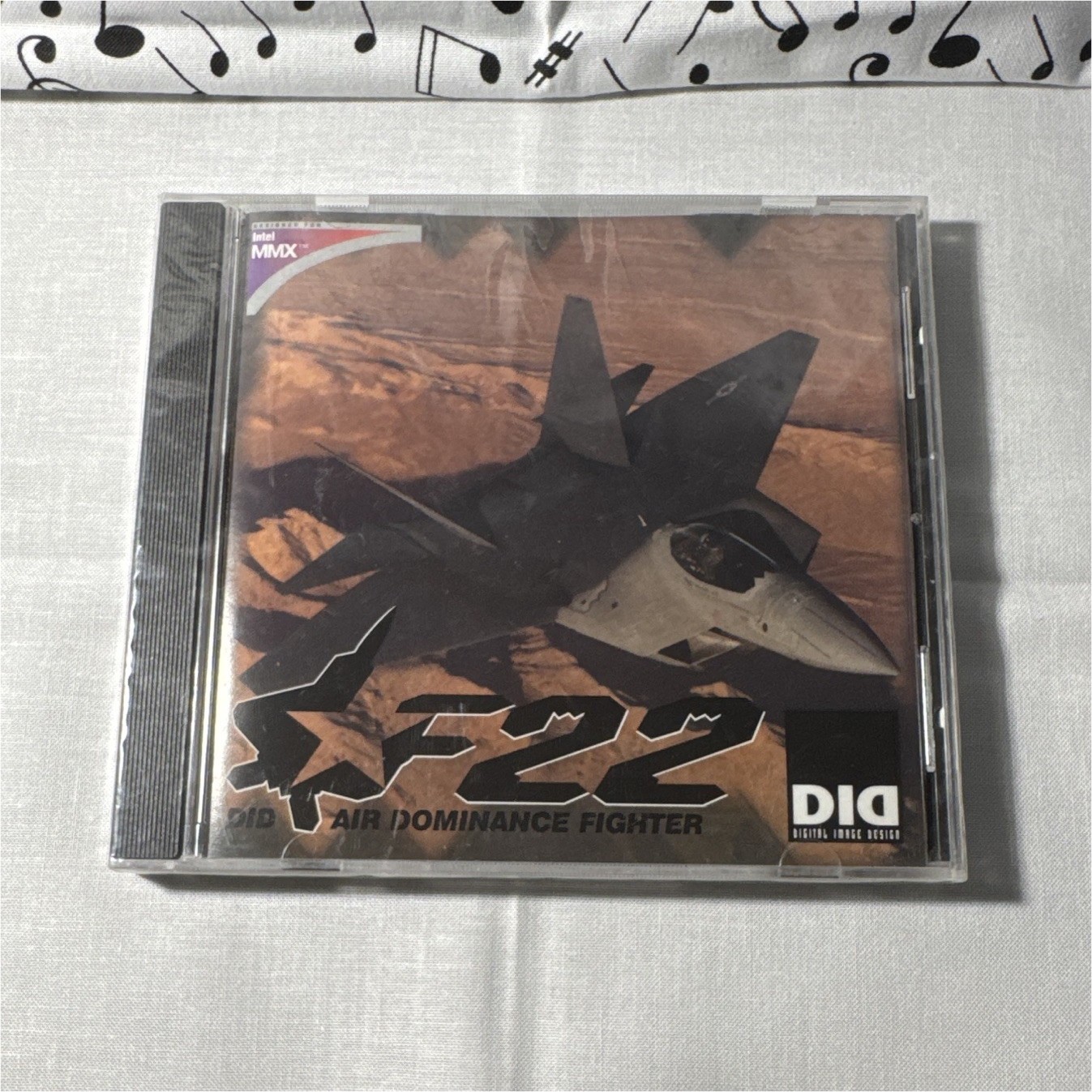 Digital Image Design F-22 Air Dominance Fighter PC CD-ROM Flight Sim Game 1997