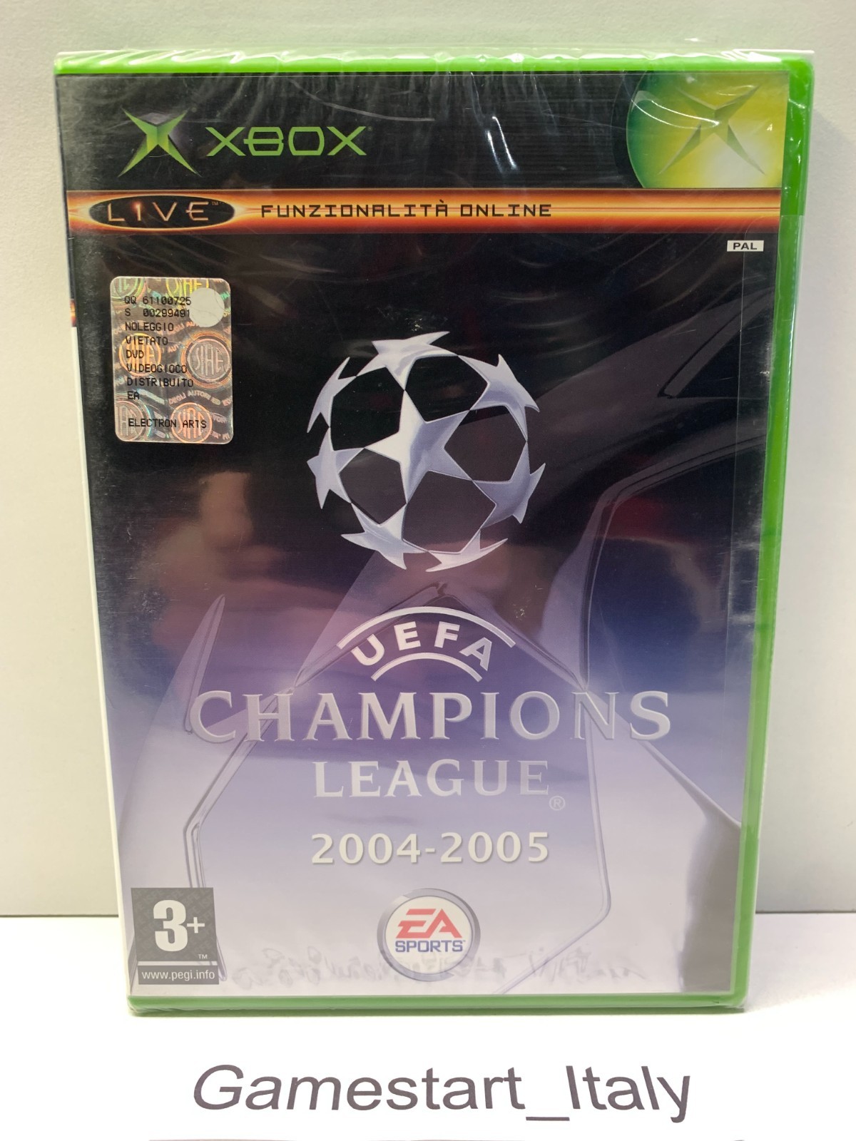 UEFA CHAMPIONS LEAGUE 2004 2005 - XBOX - GAME NEW SEALED PAL NEW SEALED