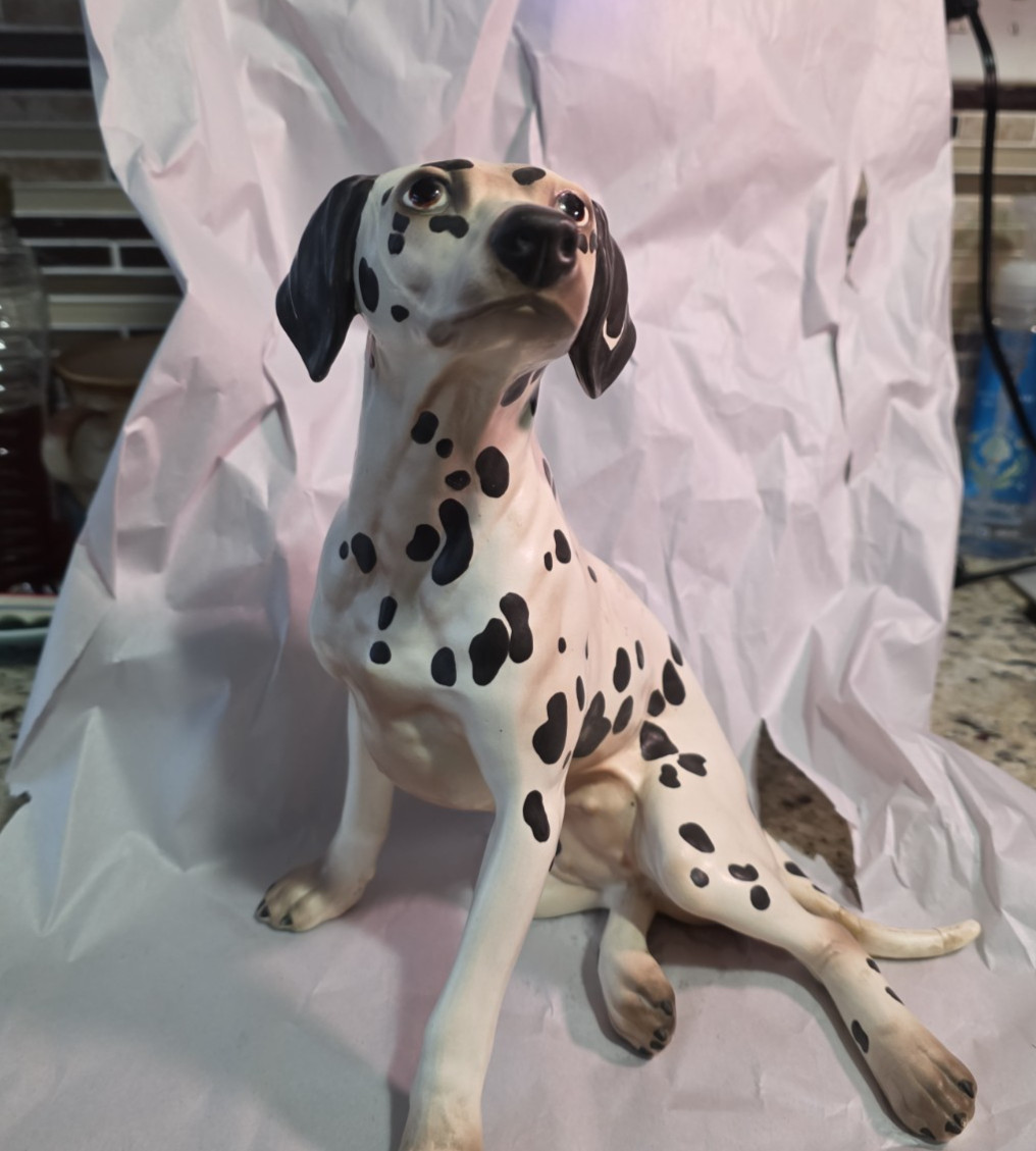 Hagen Renaker Their Finest Dog a Fireside DW Dalmatian Dog Lady 10 Inches Tall