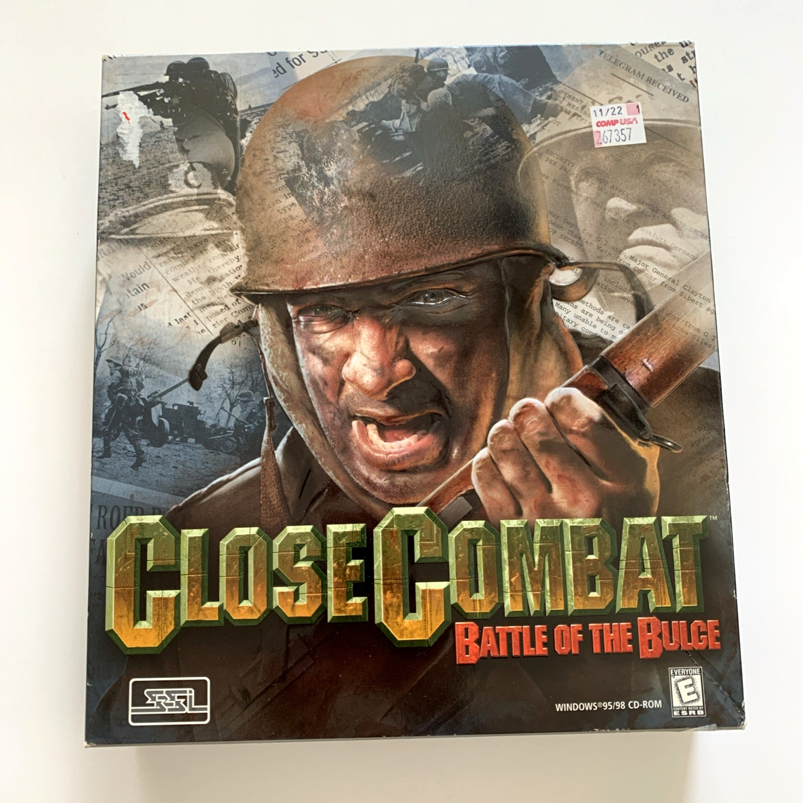 New Sealed Close Combat Battle Of The Bulge PC Win 95/98 Video Game SSI