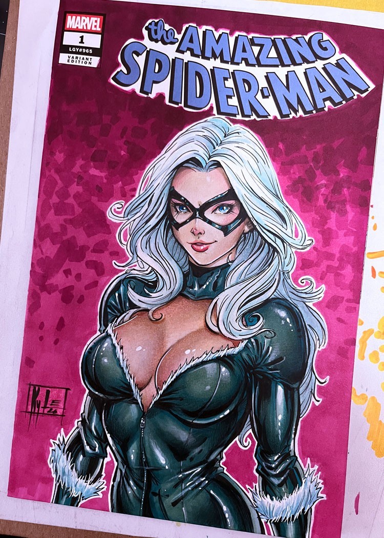 Original Art Custom Color Sketch Cover Commission  Jim Kyle