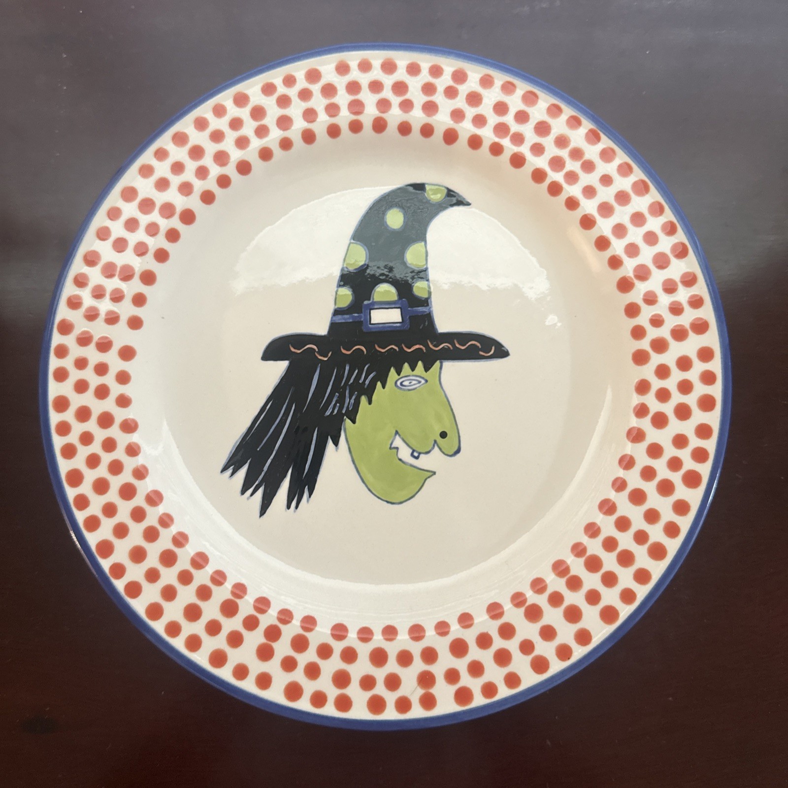 M. Bagwell Halloween Party Plates Witch  9