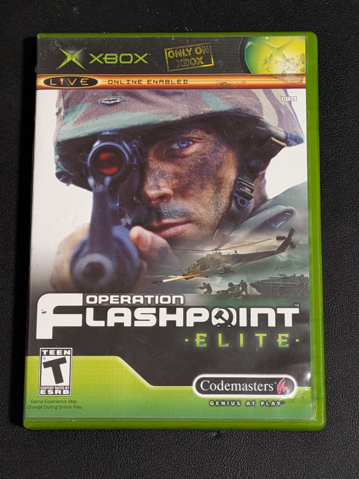 XBOX Operation Flashpoint: Elite complete CIB *tested*  Codemasters