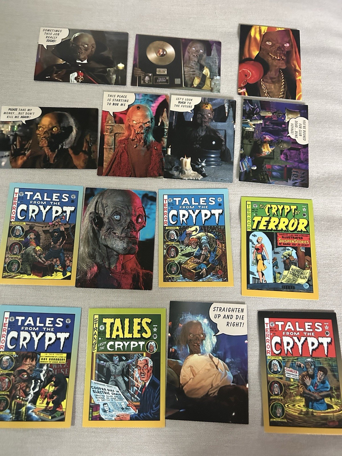 Cardz Tales From The Crypt 1993 Trading Cards set of 15