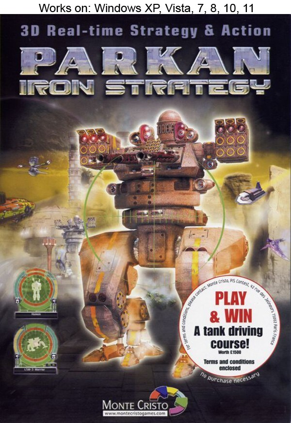 Parkan: Iron Strategy PC Game 2001 Windows 10 11