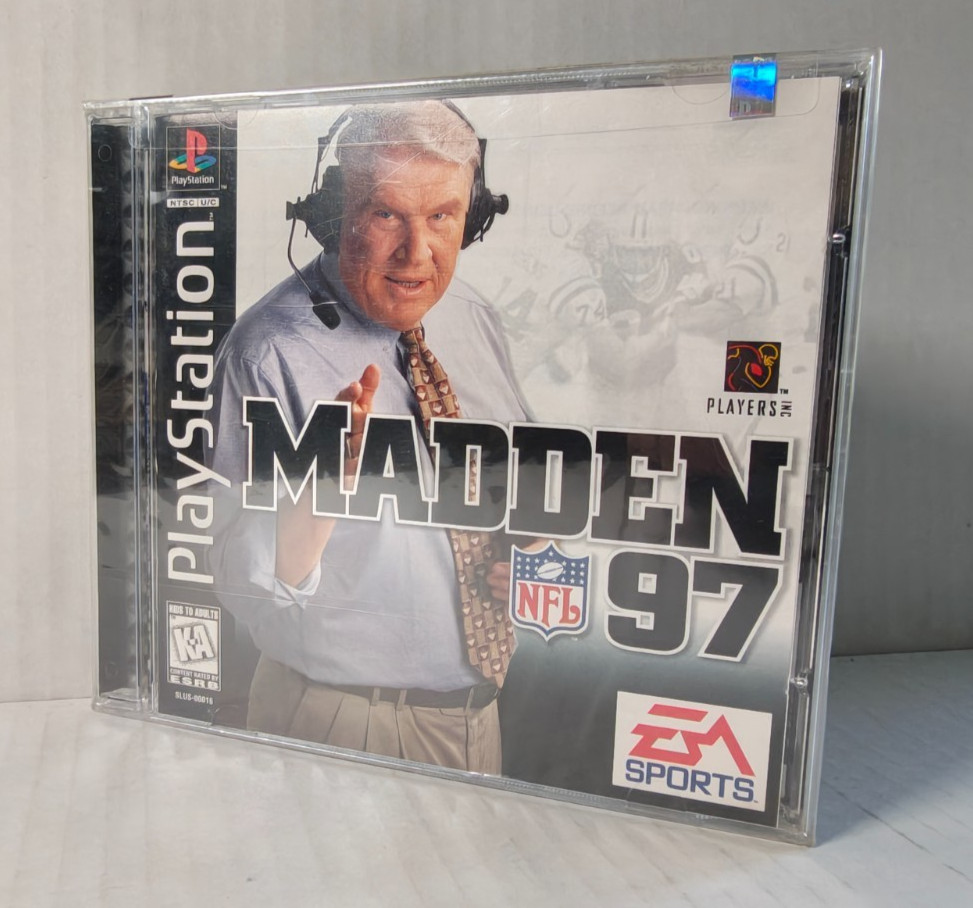 Madden NFL 97 PlayStation 1 PS1 FACTORY SEALED Black Label SLUS-00018 Brand New